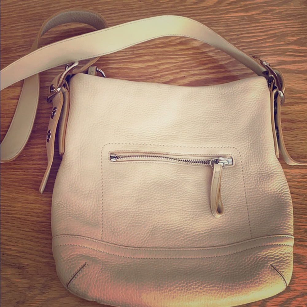 Coach beige bag